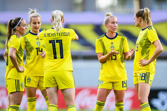 Kosovare Asllani, Nathalie Björn, Stina Blackstenius,