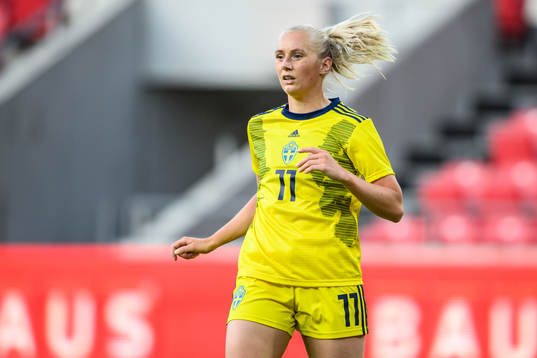 Stina Blackstenius of Sweden