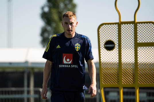 In this handout photo from the Swedish Football Association