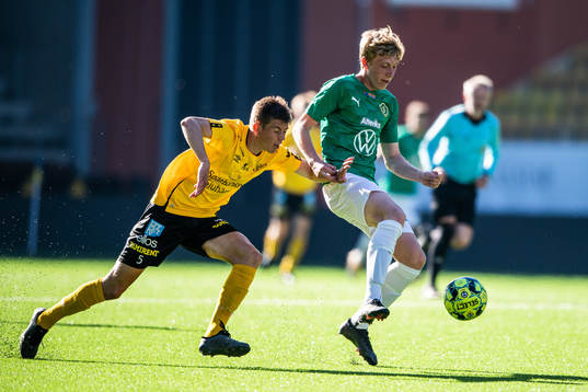 Jönköpings William Arvid Pettersson och Elfsborgs Lukas