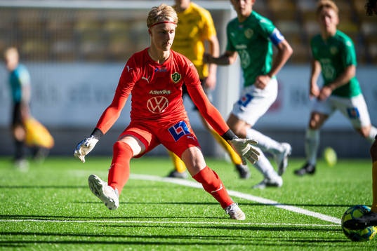 Jönköpings målvakt Edvin Johansson