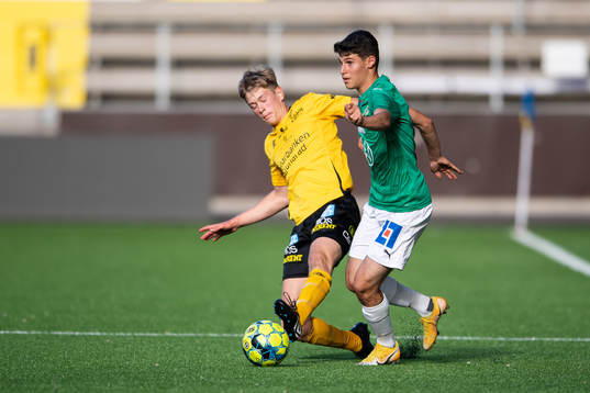 Elfsborgs Viktor Nylén och Jönköpings David Mourad