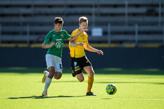 Jönköpings David Mourad och Elfsborgs Viktor Nylén
