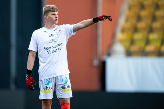 Elfsborgs målvakt Carl Josefsson