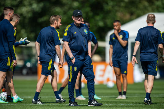 head coach Janne Andersson of the Swedish national football