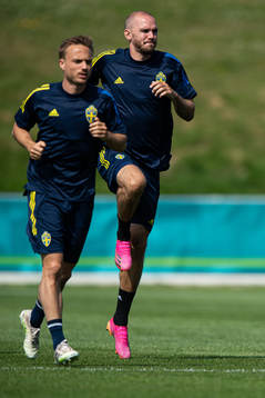 Pierre Bengtsson and Marcus Danielson of the Swedish