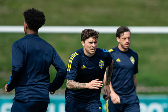 Victor Nilsson Lindelöf of the Swedish national football