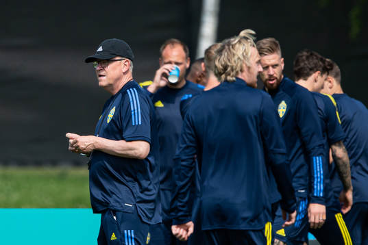 Head coach Janne Andersson of the Swedish national football