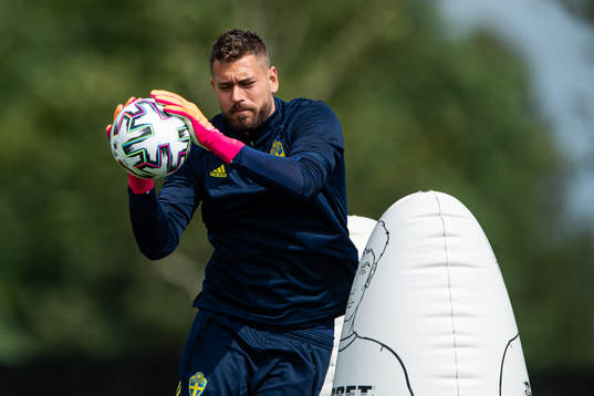 Kristoffer Nordfeldt of the Swedish national football team