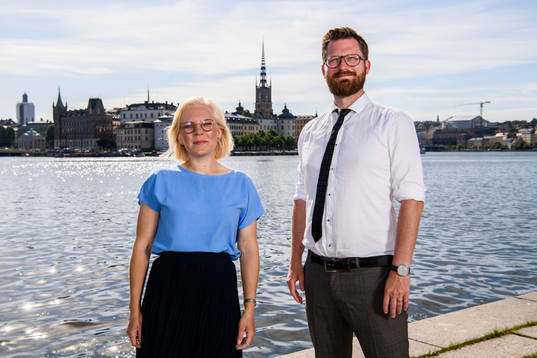 Idrottsborgarråd Karin Ernlund och Stockholms