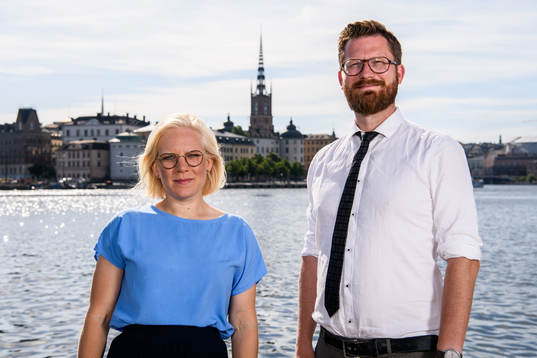 Idrottsborgarråd Karin Ernlund och Stockholms
