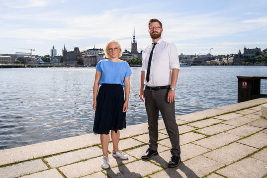 Idrottsborgarråd Karin Ernlund och Stockholms