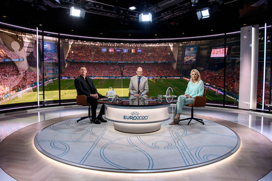 s Kim Källström, Lasse Granqvist och Hanna Marklund  i