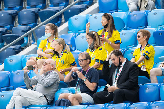 Julia Cedercrantz, girlfriend of Viktor Claesson of Sweden,