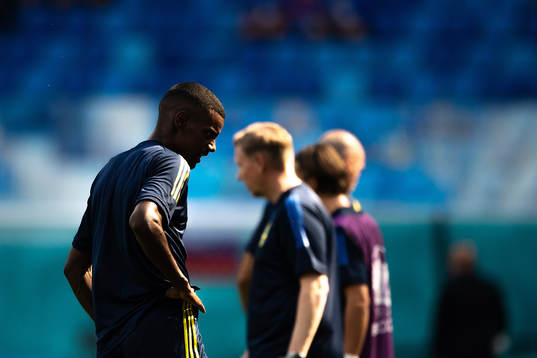 Alexander Isak of Sweden