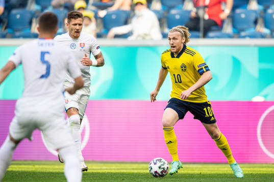 Emil Forsberg of Sweden