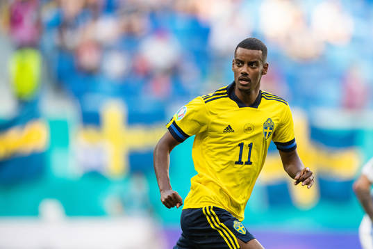 Alexander Isak of Sweden