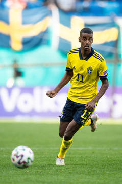 Alexander Isak of Sweden