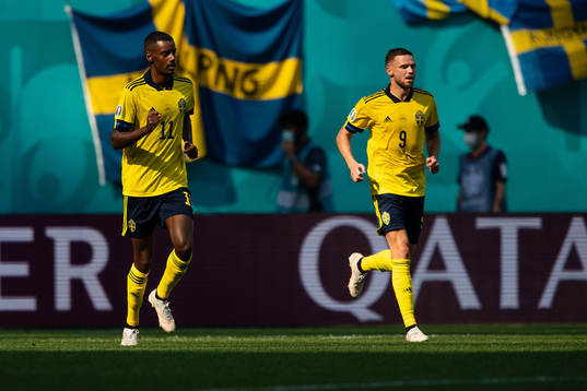 during the UEFA Euro 2020 Football Championship match