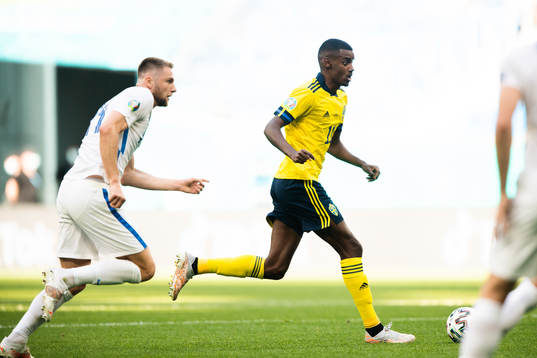 Alexander Isak of Sweden