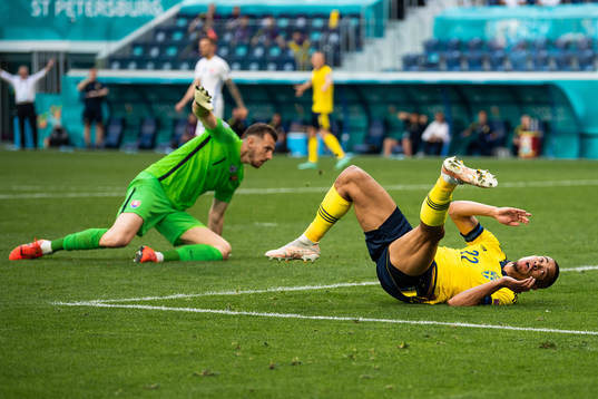 Robin Quaison of Sweden