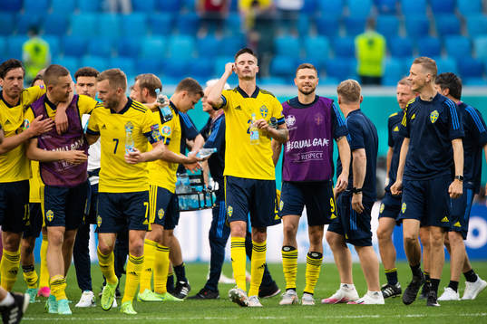 Mikael Lustig of Sweden celebrates
