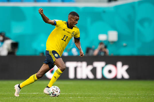 Alexander Isak of Sweden