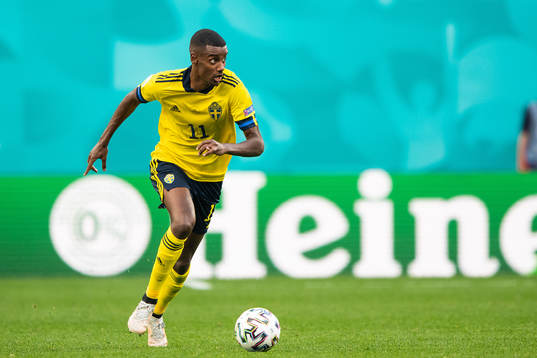 Alexander Isak of Sweden