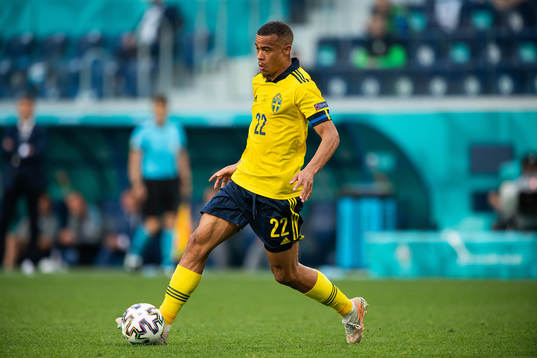 Robin Quaison of Sweden