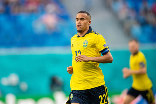 Robin Quaison of Sweden
