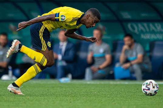 Alexander Isak of Sweden
