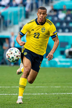 Robin Quaison of Sweden