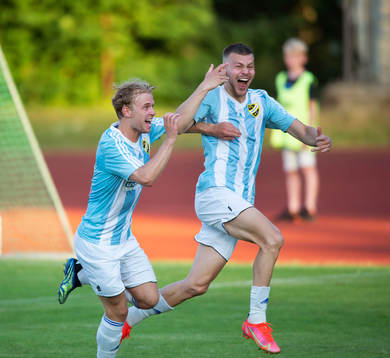 IFK Hässleholm Ivan Danielsson Andanovski har gjort 2–1