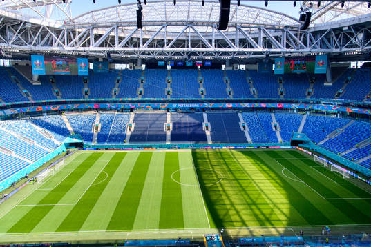 General view of Saint Petersburg Stadium