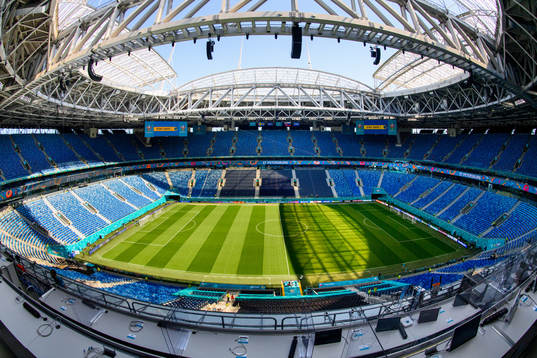 General view of Saint Petersburg Stadium