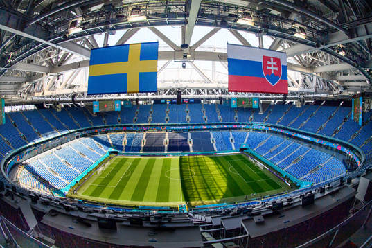 General view of Saint Petersburg Stadium