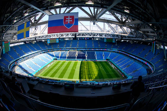 General view of Saint Petersburg Stadium