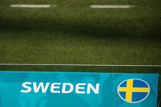 A Swedish flag