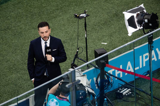 Johan Kücükaslan, reporter at SVT Sport