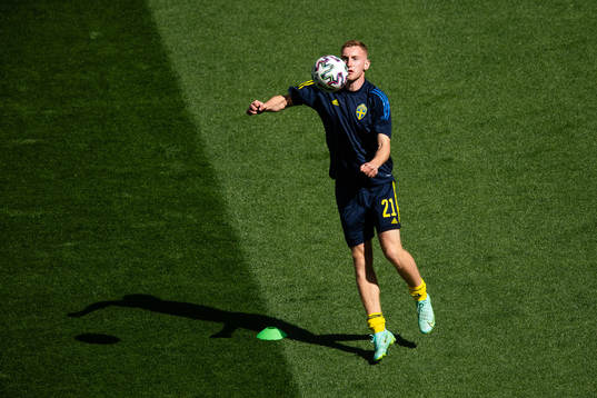 Dejan Kulusevski of Sweden