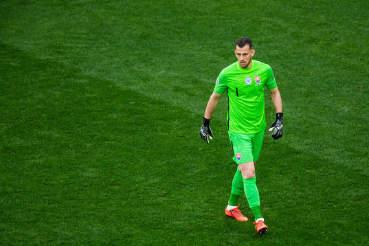 goalkeeper Martin Dubravka of Slovakia