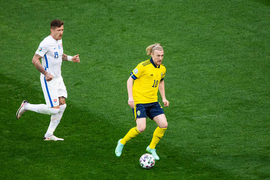 Emil Forsberg of Sweden