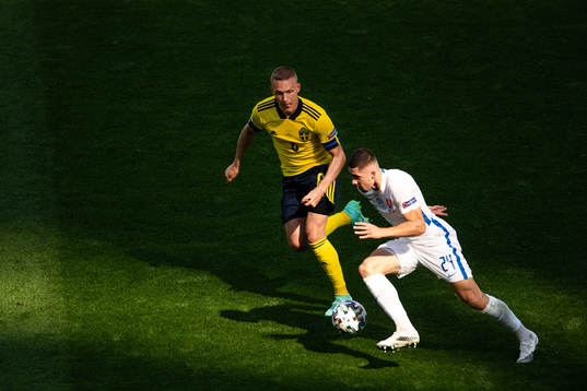 Ludwig Augustinsson of Sweden and Martin Koscelnik of
