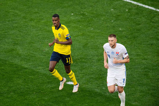Alexander Isak of Sweden