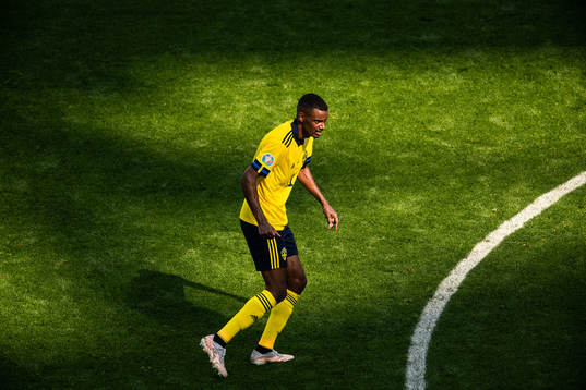 Alexander Isak of Sweden