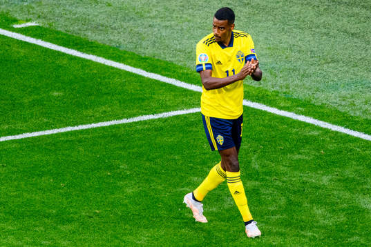 Alexander Isak of Sweden