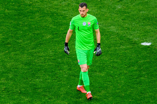 Goalkeeper Martin Dubravka of Slovakia