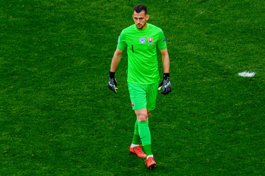 Goalkeeper Martin Dubravka of Slovakia