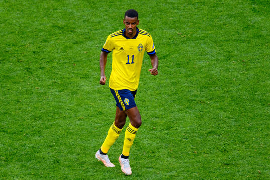 Alexander Isak of Sweden