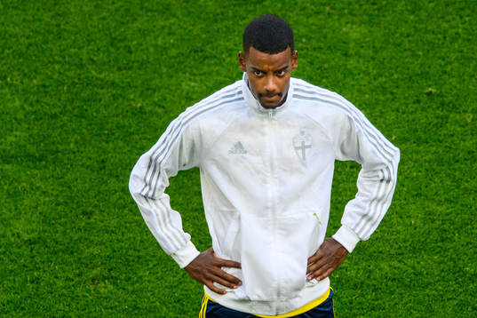 Alexander Isak of Sweden
